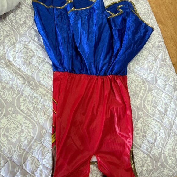 Wonder woman Costume for Kids - Red, Blue, and Gold - Picture 5 of 5